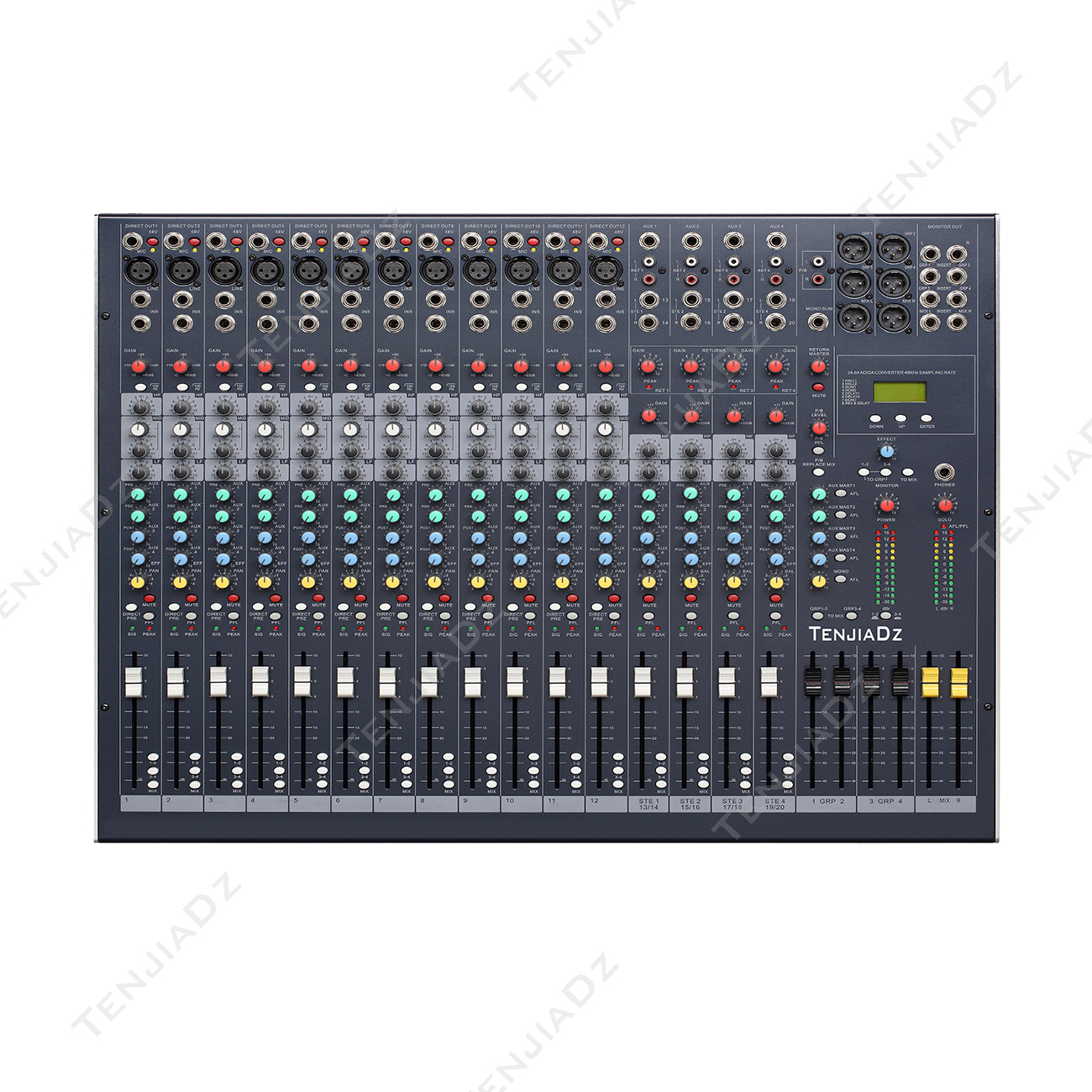 16路带4编组调音台 TE-MAX16-4