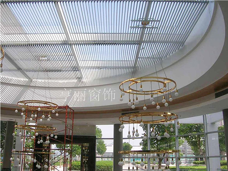 百叶天棚帘