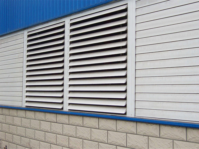 户外电动铝百叶