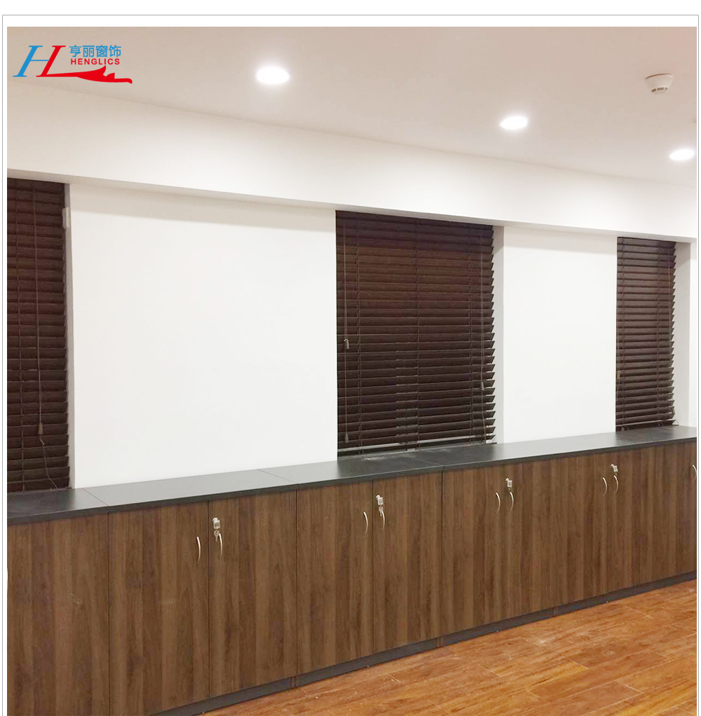 电动木百叶窗帘