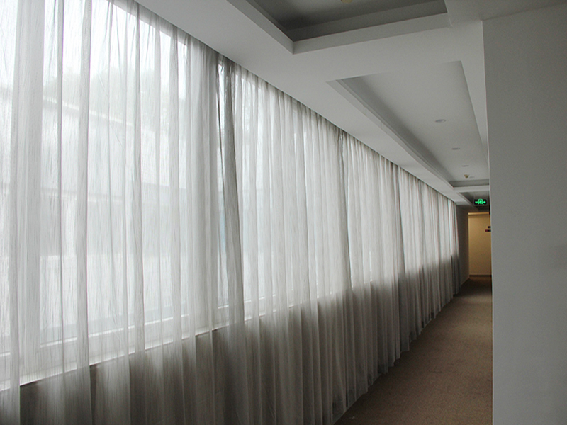 酒店走廊纱帘