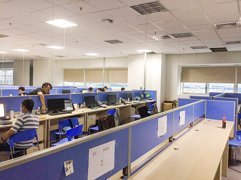 增城富士康工厂办公卷帘效果图展示