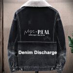 Denim Discharge White/Clear