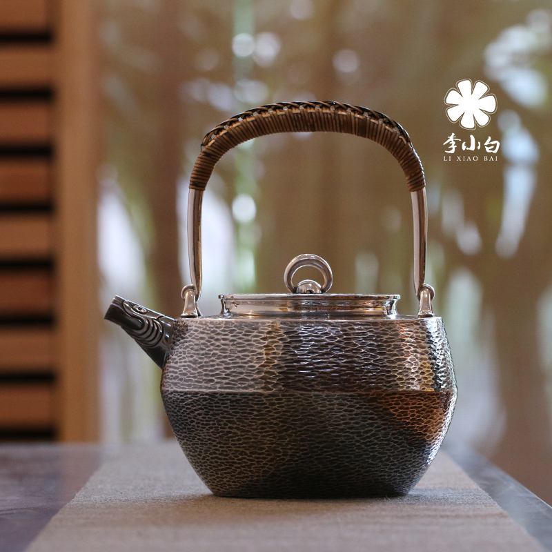 兽口-纯银银壶- 李小白银壶工作室