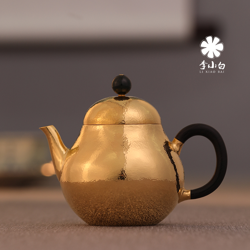 李小白纯金泡壶-梨形泡壶