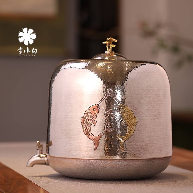 大吉·双鱼水缸