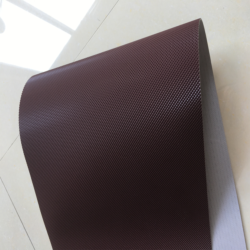 棕色1.2钻石纹PU输送带