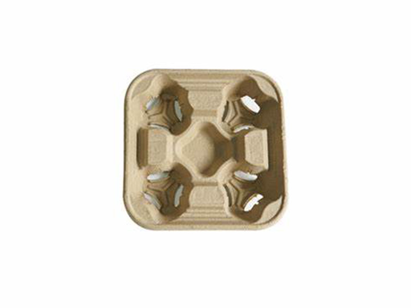 饮料外带固定纸托