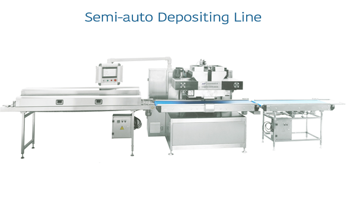  
It is suitable for small and medium-sized food enterprises to produce personalized, diversified chocolate candy.This machine is designed according to the international general standard. It can work individually, and also can be combined with other equipment.