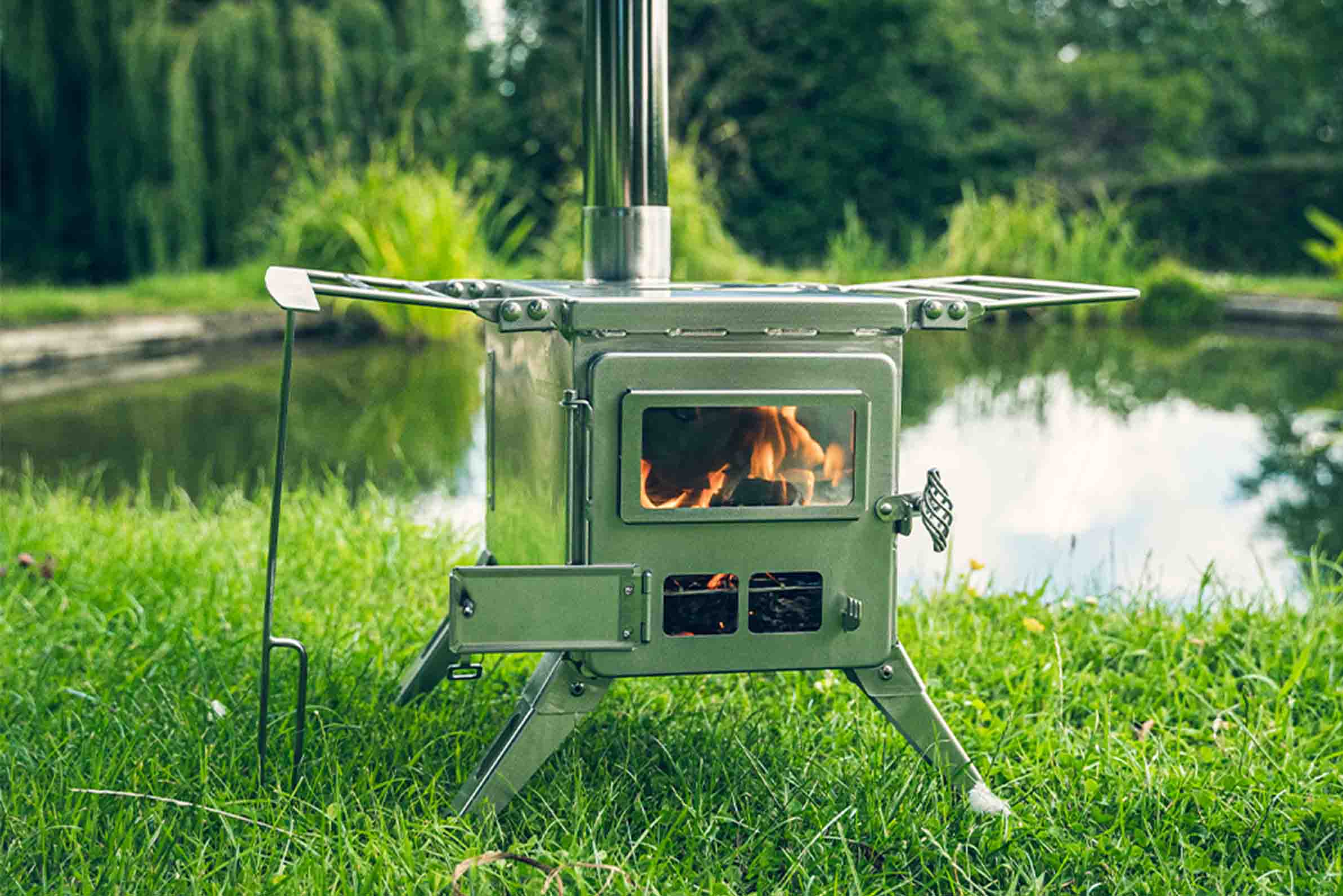 Winnerwell Woodlander Large Tent Stove 1500 Cubic - NORTH RIVER