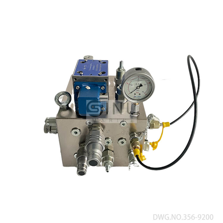 TTS舱盖液压控制阀DWG.NO.356-9200