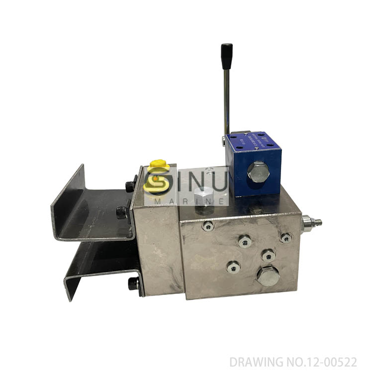 Macgregor Control Valve Assembly I Type DRAWING NO.12-00522舱盖控制阀组