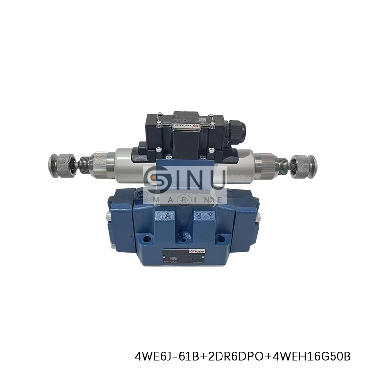 船用液压换向阀4WE6J-61B/CG24N10DKL+2DR6DPO 40B/40YM+4WEH16G50B/6EG24N10DKL/P4.5/D3