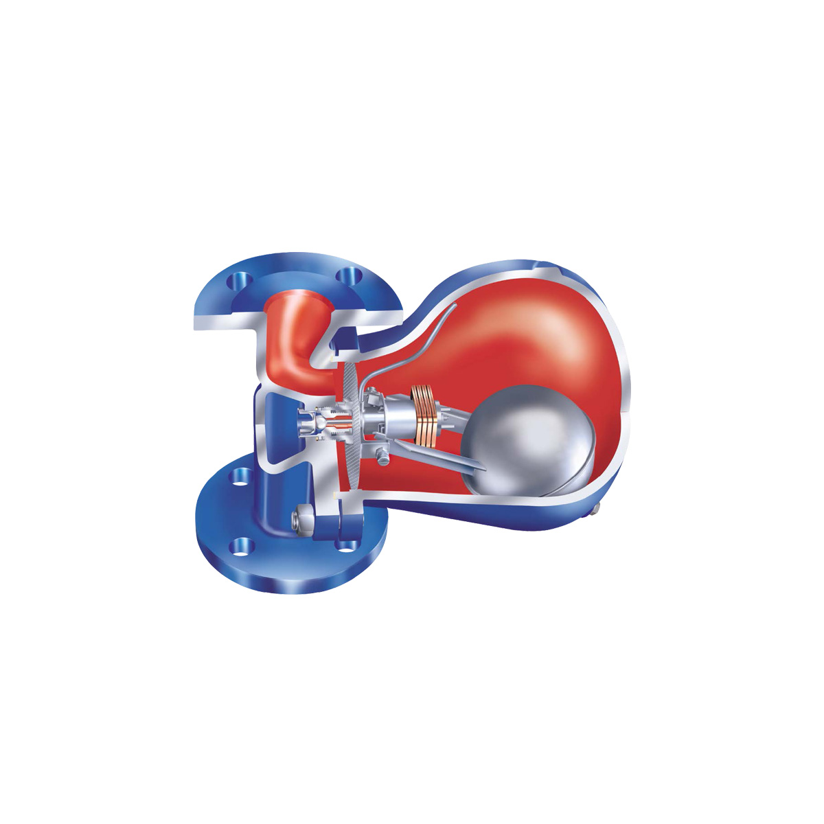 CONA S Ball Float Steam Trap