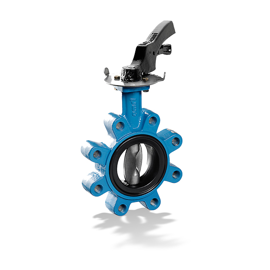 Centred-disc butterfly valves