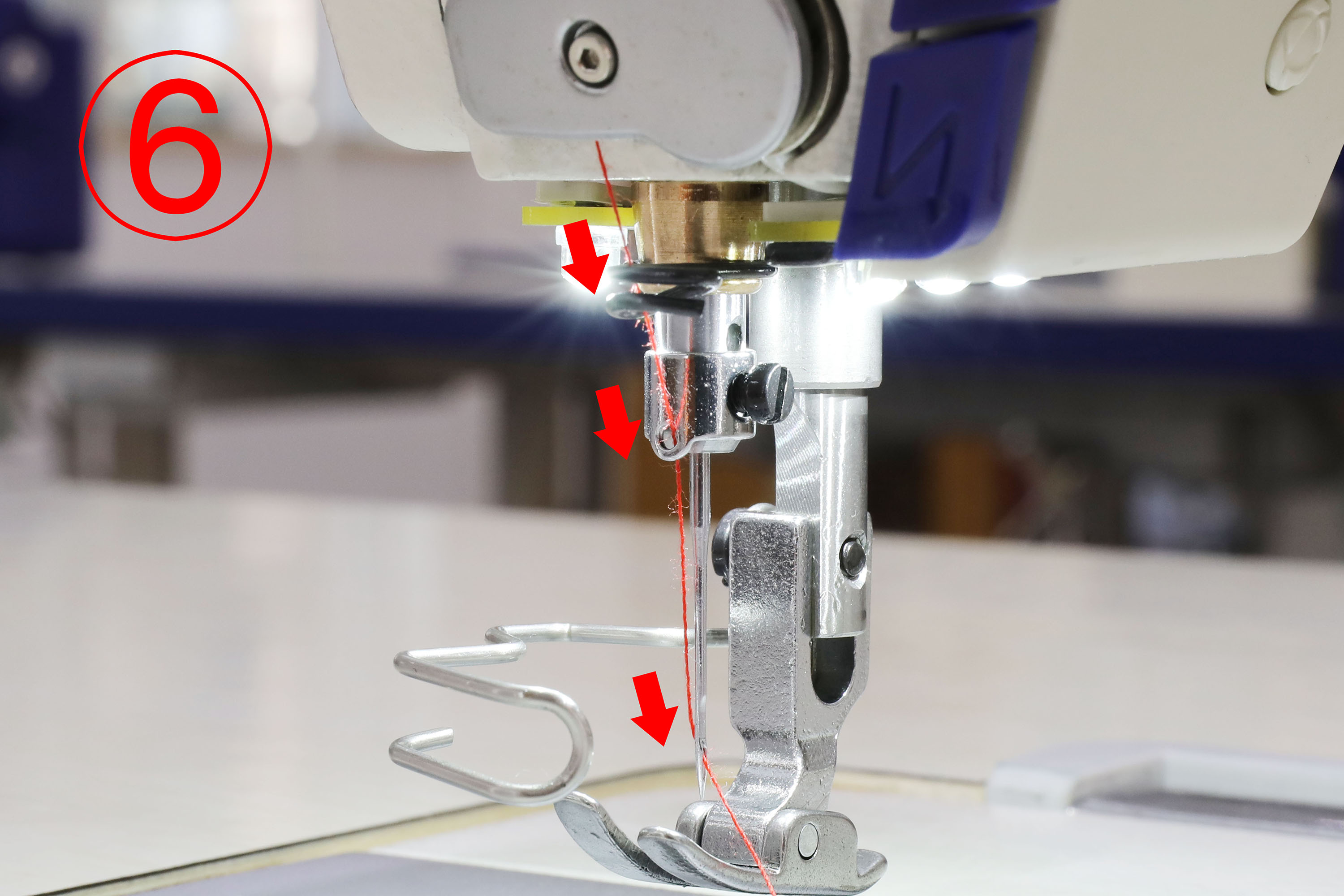 The solution for skipped stitch