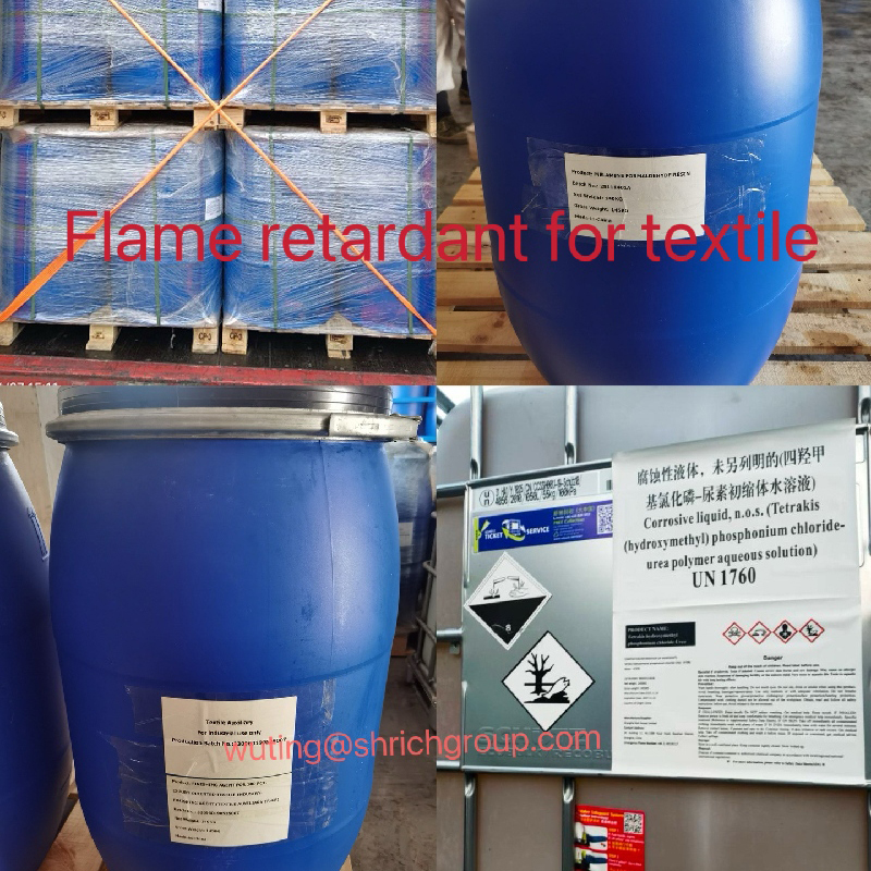 Durable flame retardant FR-CP for textile, 50 times wash