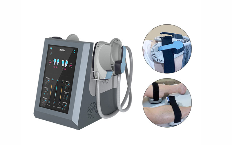 4 Handles Muscle Stimulation Fat Reduction EMS Body Sculpting Device