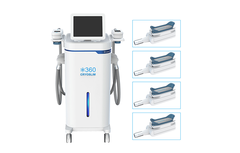 Cool Sculpting Fat Freezing Stubborn Cellulite Removal Cryolipolysis has 4 Handles