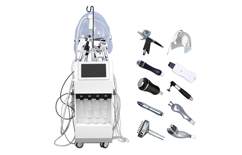 Moisturize Deeply Cleansing Hydra Facial Oxygent Injection Hydra lift Machine