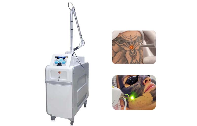 Q-switch Nd YAG Laser Picosure Tattoo Removal Laser Eyebrow Lip line Removal Device