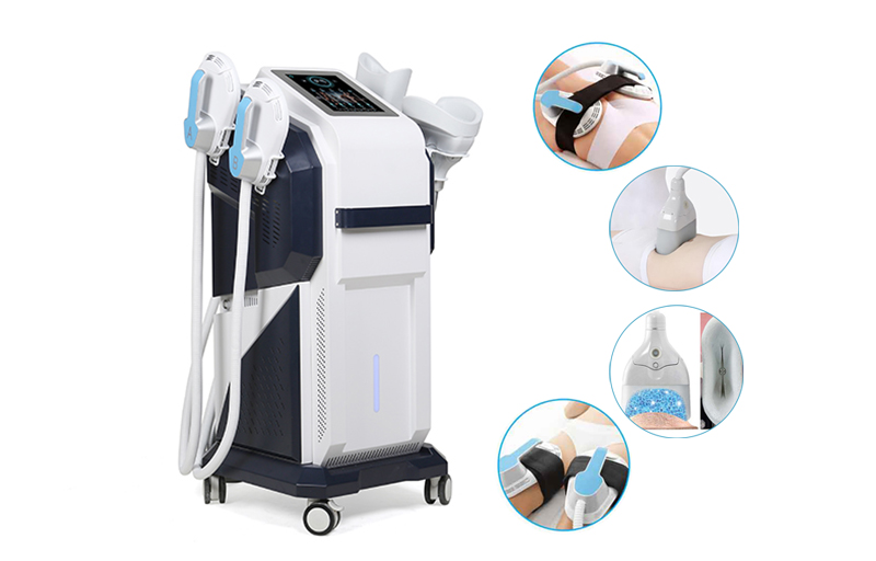 2 in 1 Effective 360 Degree Cryolipolisis Fat Freezing EM Sculpting Body Shaping Machine