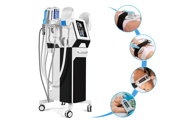 2 in 1 Endosphere Roller Therapy Neo RF EMS Sculpting with 4 Handles