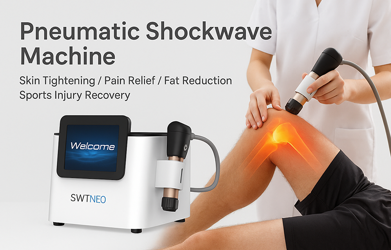 Professional Rehabilitation Physiotherapy Machine Eswt Pneumatic Shock Wave machine for pain release and ED therapy