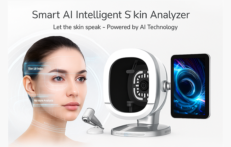 Ai-Powered Portable Skin Analyzer Real-Time Facial Scanning & Skin Report Generator