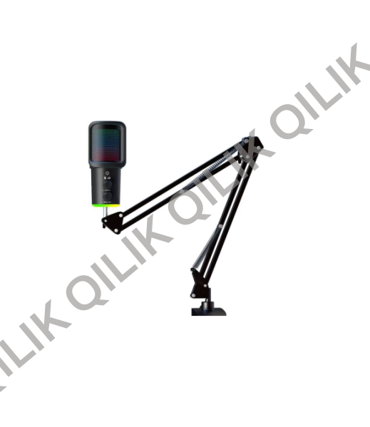 SU9 Boom Arm Wired Microphone with RGB light