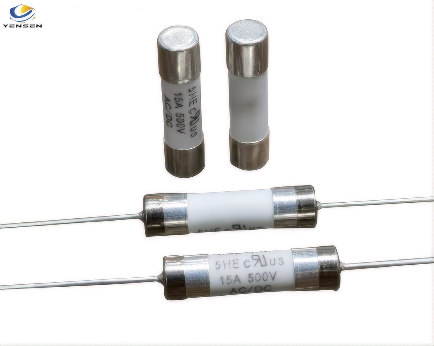 250mA~30A 500V Overcurrent Protection Ceramic High Voltage Fuse