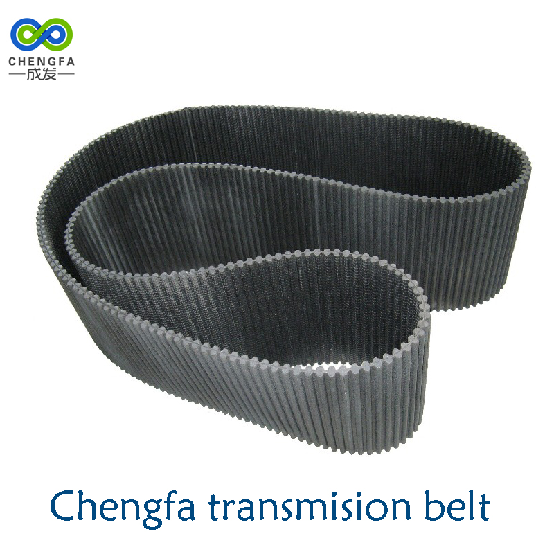 TSCO Flour milling machine belt DA-2400-8M-85 for Rice processing Mill (double sided timing belt with steel cord )