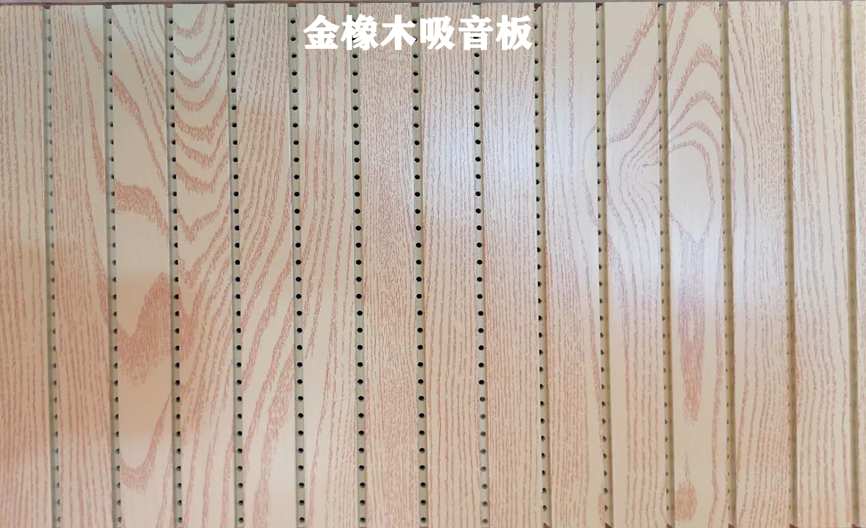 金橡木吸音板