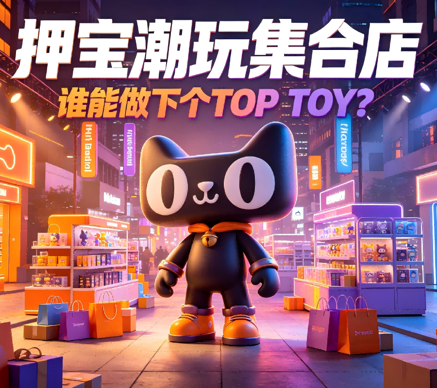 押宝潮玩集合店,谁能做下个TOP TOY？