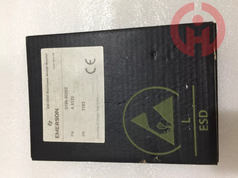 EMERSON A6120 9199-00002 Vibration Monitoring Module