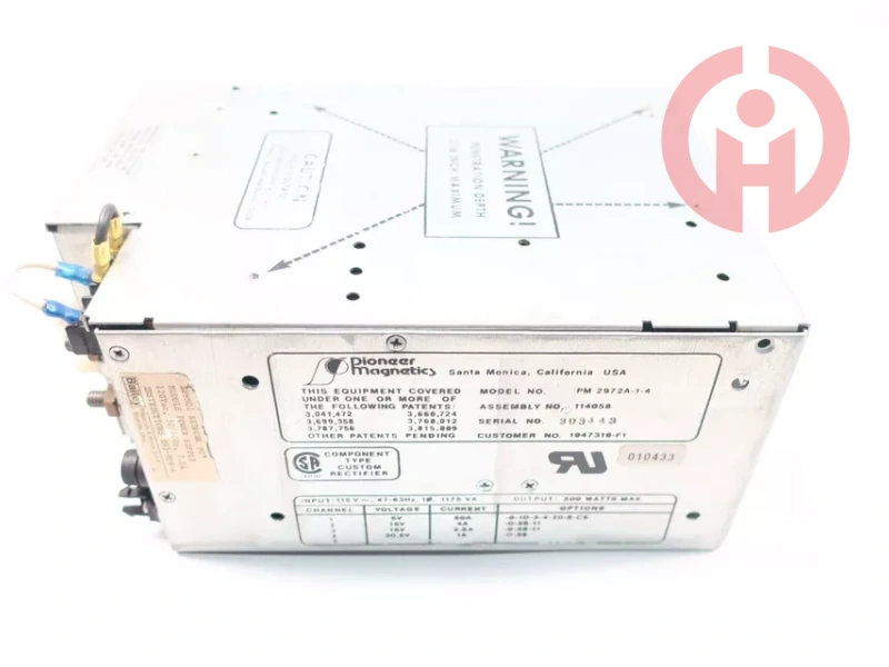 PIONEER MAGNETICS PM2972A-1-4