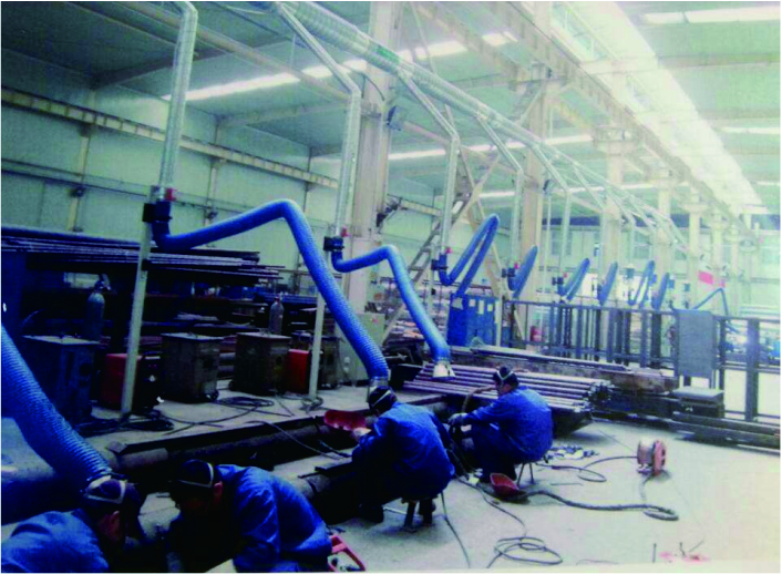 Standard Hoisting Type Fume Extractor Arm