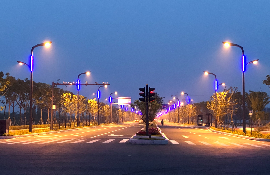 合肥市空港国际小镇宝教寺路、王桥路路灯采购
