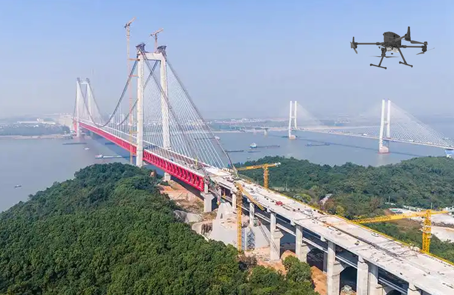 中铁大桥局承建G3铜陵长江大桥建设综合巡检项目