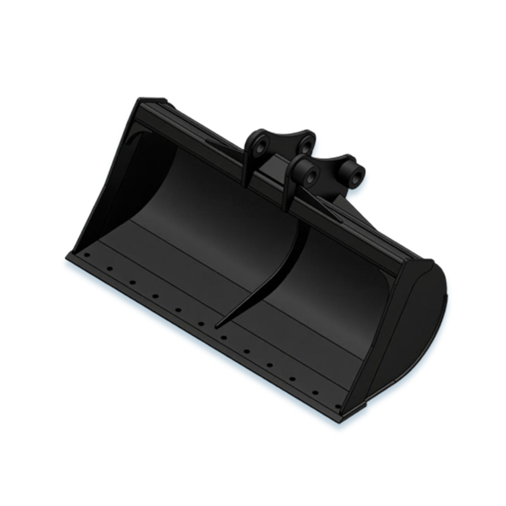 Ditch clearing bucket