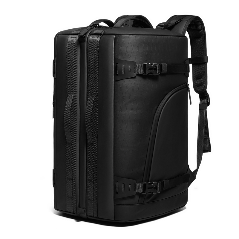 Auto compress Vacuum Travel Backpack