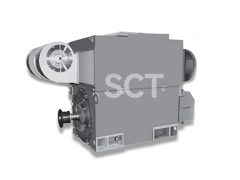 High-Voltage Asynchronous Generator
