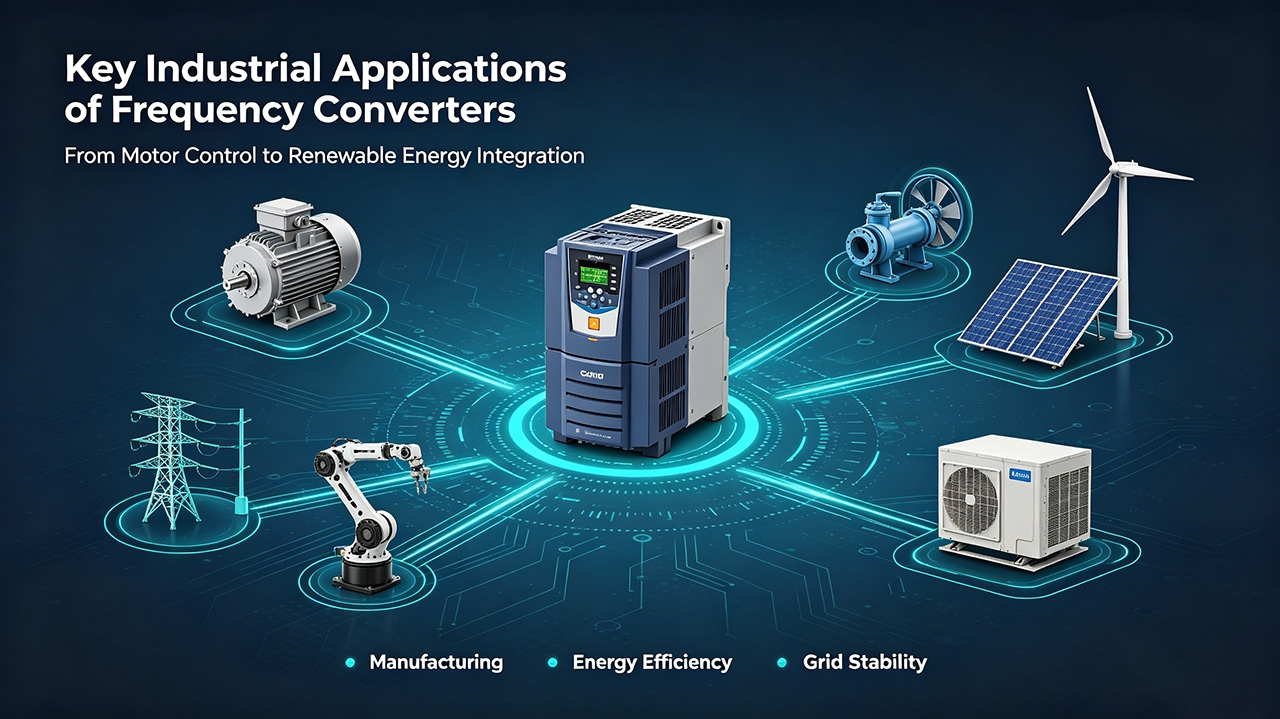 Key Industrial Applications of Frequency Converters