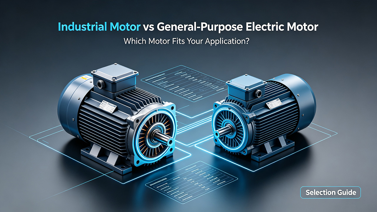 Difference Between Industrial Motor and General-Purpose Electric Motor