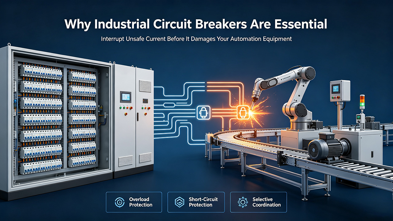 Why Industrial Circuit Breakers Are Essential for Automation Equipment