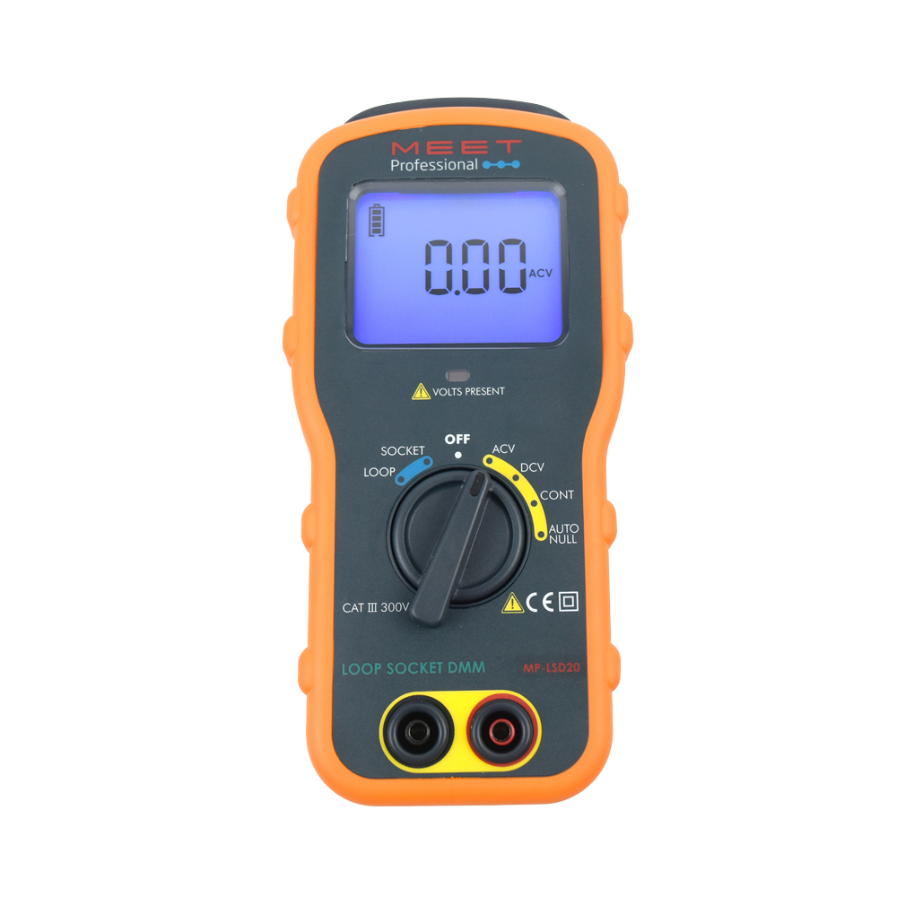 环路插座数字万用表