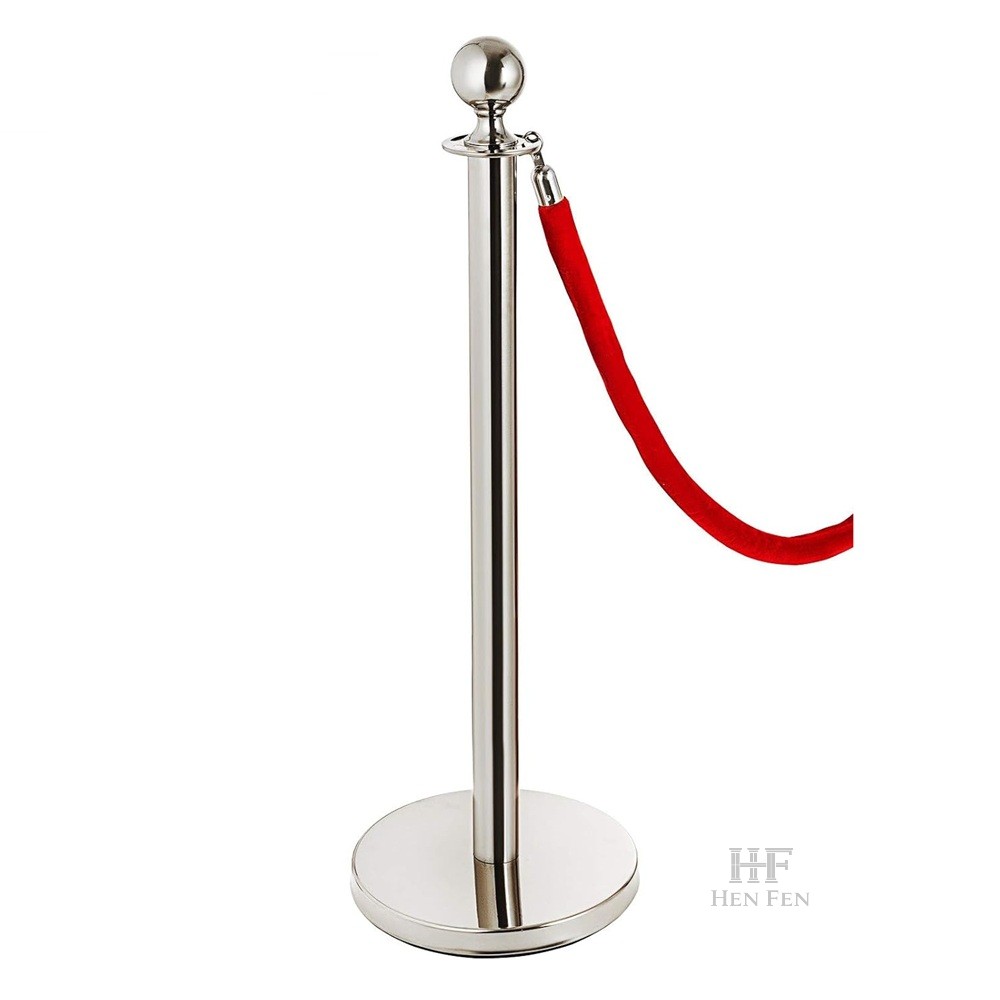 Stainless Steel Ball Top Stanchion   Premium Classic Rope Stanchions，China stanchion manufacturer