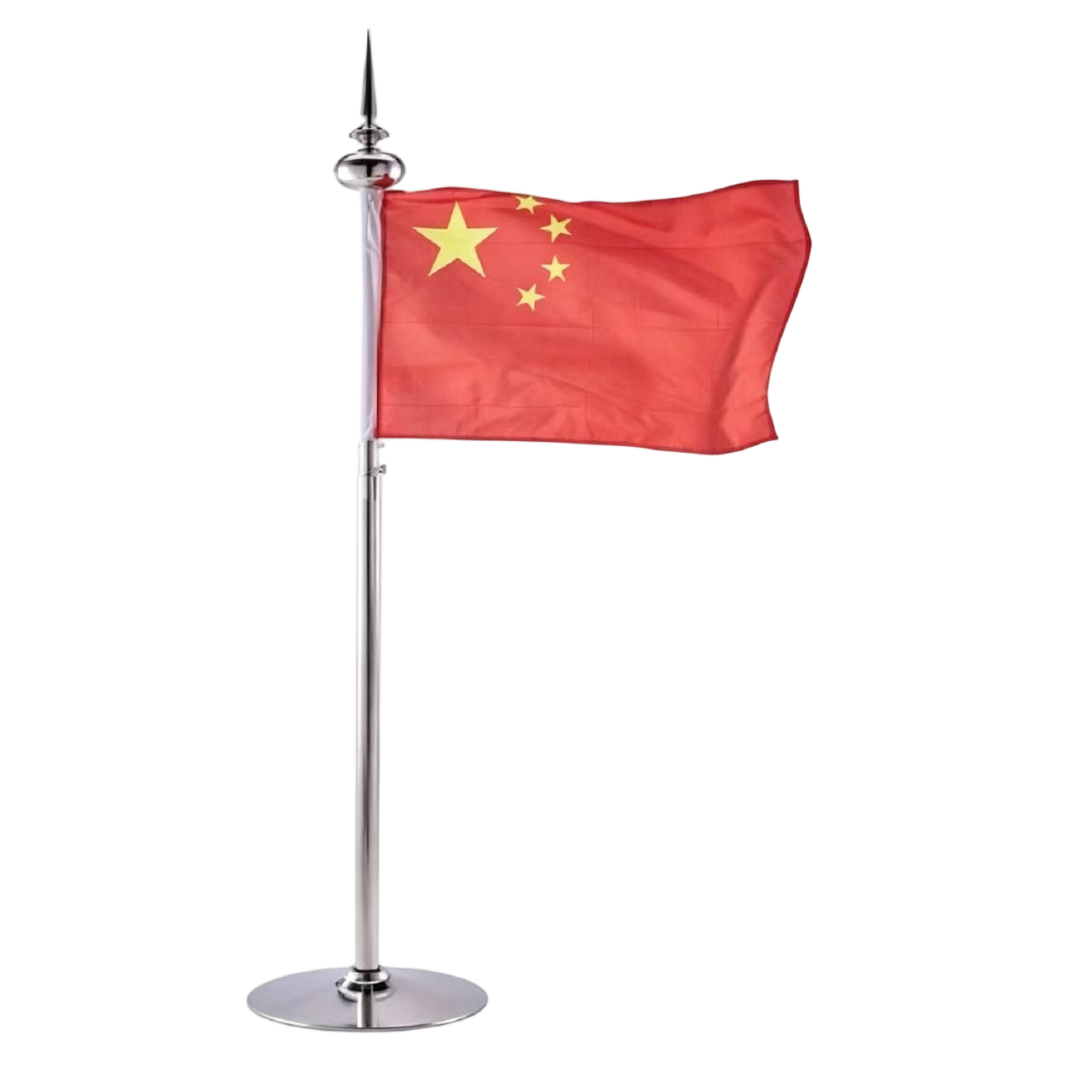 Stainless steel Adjustable Floor-Standing Indoor Flagpole Standard Flagpole