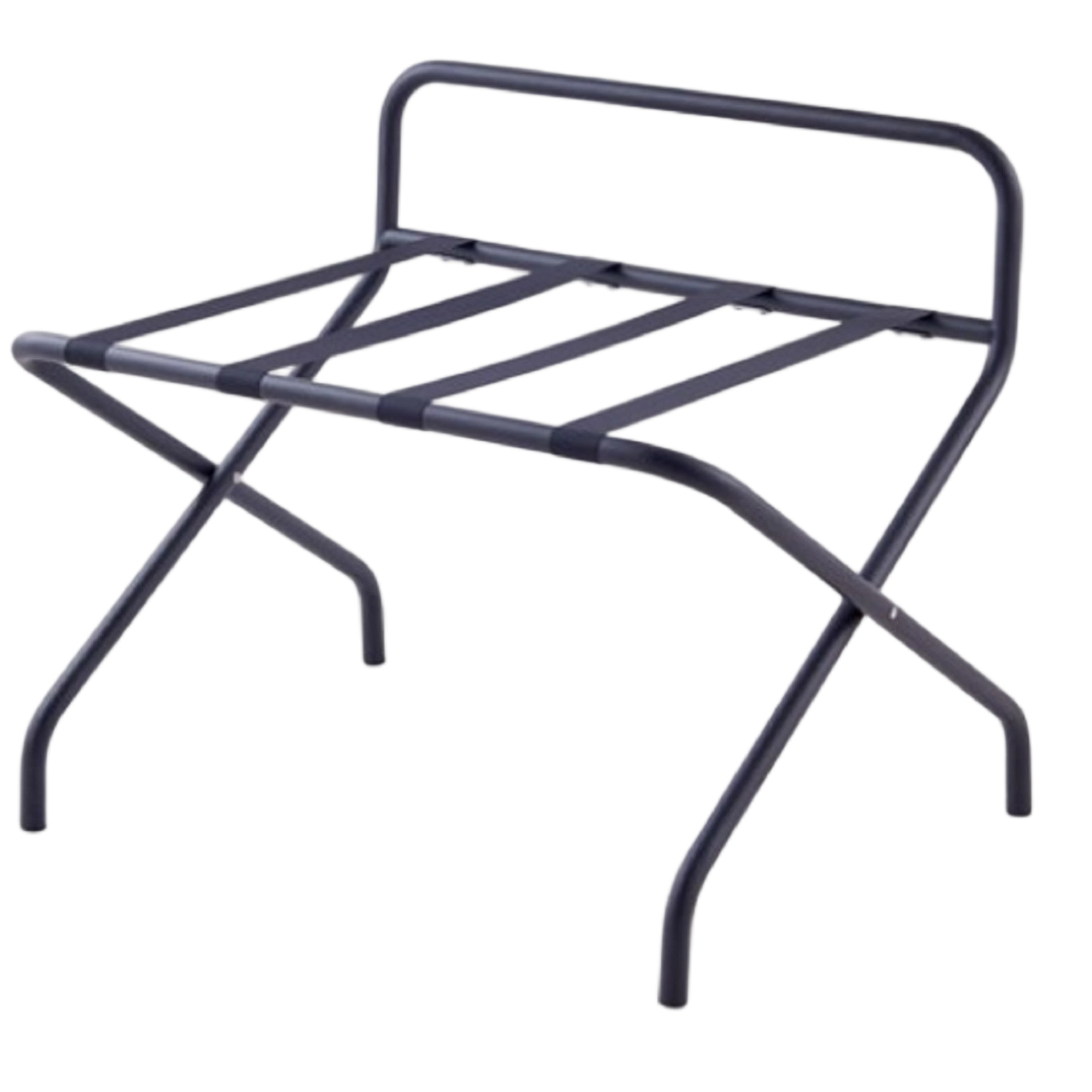 Hotel Bedroom Suitcase Holder Luggage RackS for Guest Room Round tube backrest luggage rack