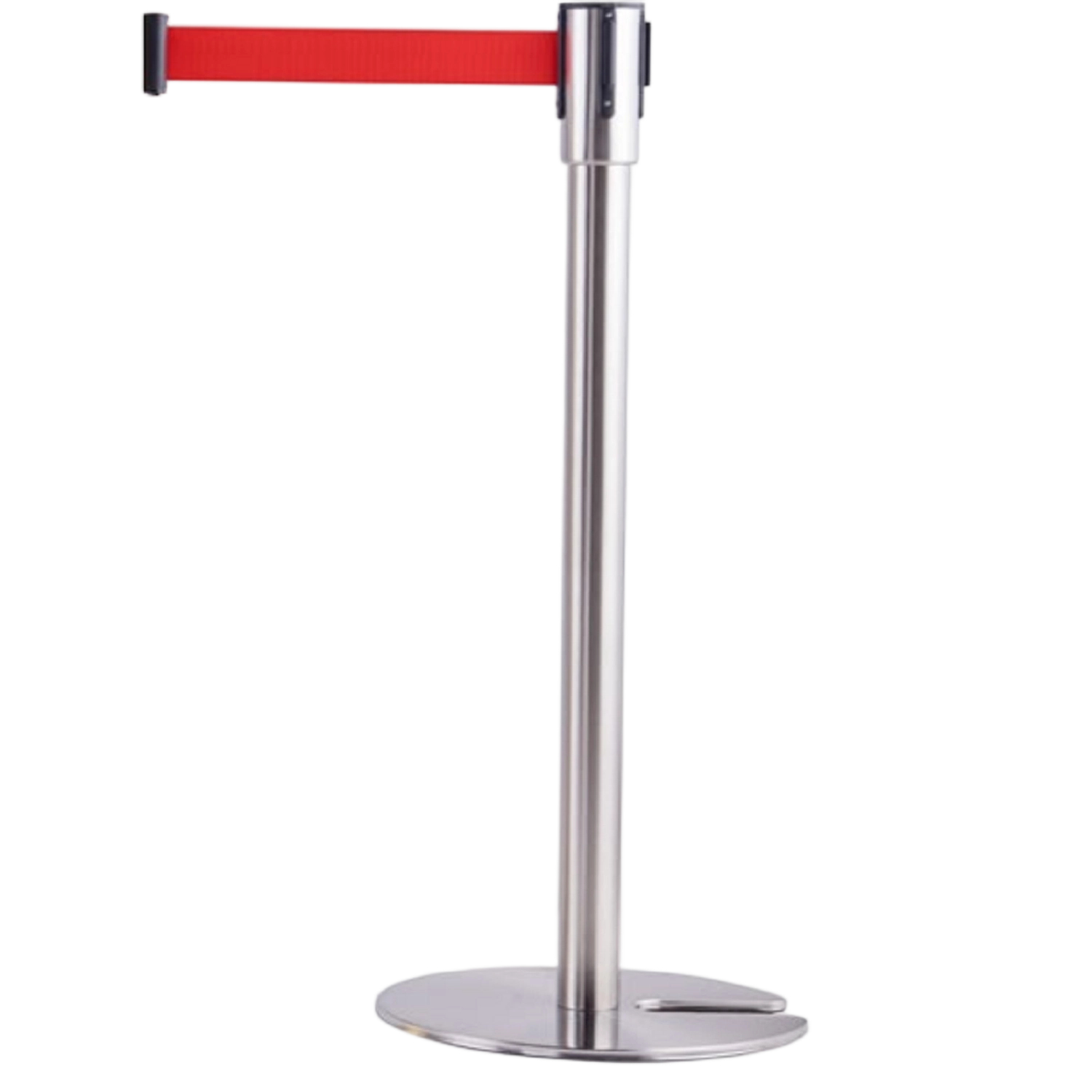 U Base Belt Stanchions Safety Stanchions Stanchions With 2M Retractable Pull Belt Manufacturer